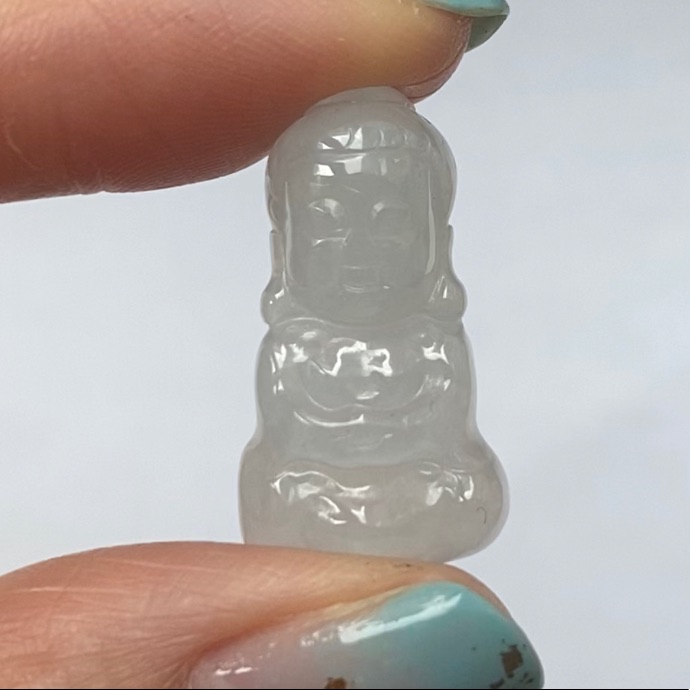Jade Pendant-Baby Buddha 35$